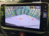 【バックカメラ】駐車時に後方がリアルタイム映像で確認できます。大型商業施設や立体駐車場での駐車時や、夜間のバック時に大活躍!運転スキルに関わらず、今や必須となった装備のひとつです!