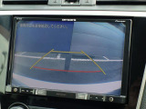 Rカメラの映像も、ナビゲーション画面に大きく表示されます