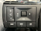 ステアリングスイッチ搭載!ハンドルひとつで手を離さなくても運転中視線をそらさなくても操作が出来て便利です♪