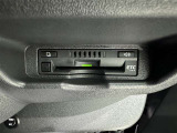 ETC車載器付きです。高速道路の料金所もスムーズに通過できます。