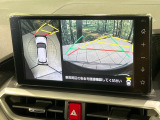 【パノラマモニター】専用のカメラにより、上から見下ろしたような視点で360度クルマの周囲を確認することができます☆死角部分も確認しやすく、狭い場所での切り返しや駐車もスムーズに行えます。