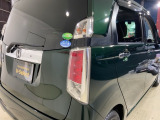 視認性がいいテールランプ。後続車にも存在をアピール。