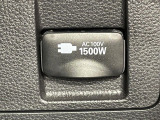 【1500Wアクセサリーコンセント】消費電力1500Wまでの家電が使えます。キャンプやスポーツ・アウトドアでのアクティビティはもちろん、災害・停電の際に大活躍♪
