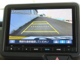 リアワイドカメラシステム!従来の視野に加えて、後方側方を約180&deg;まで見えるワイドビューと、後方を真上から見たような視野で駐車時などに便利なトップダウンビューの3つの視野があります!