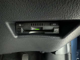 ETC車載器付きです。高速道路の料金所もスムーズに通過できます。
