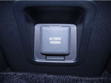 1500Wまで使えるAC100Vコンセント