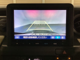 バックでの車庫入れも安心です! リアカメラが付いているバックモニター付のナビを装備しております。操作線もついており距離感も画面から確認できます。