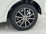 タイヤサイズは165/65R14!社外アルミホイール!納車前の点検時にタイヤ交換させていただきます!