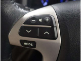 ハンドルのスイッチで各機能の操作を行う事が出来てとっても便利♪