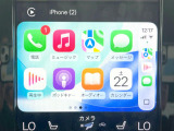 ●Apple Car Play:スマホとの有線接続で、ナビ・オーディオ再生などスマホのアプリ機能が画面でも使える便利機能です!