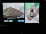マルチビューカメラ付きで後退時も安心です。