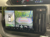 【マルチアラウンドモニター】専用のカメラにより、上から見下ろしたような視点で360度クルマの周囲を確認することができます☆死角部分も確認しやすく、狭い場所での切り返しや駐車もスムーズに行えます。