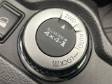 【オールモード4&times;4】2WD/4WDモードを手軽に切り替え可能。燃費重視の2WD、スタック時に役立つLOCK、AUTOモードでは4WDの配分を自動で調整し、路面状況を問わず安定した走りをサポート。