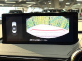 【360&deg;ビューモニター】専用のカメラにより、上から見下ろしたような視点で360度クルマの周囲を確認することができます☆死角部分も確認しやすく、狭い場所での切り返しや駐車もスムーズに行えます。