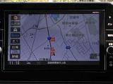 日産純正ナビゲーションです。初めて走る道でも安心して運転が出来ます。