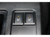 運転席/助手席シートヒーター付です。