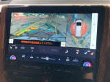 【全方位モニター】専用のカメラにより、上から見下ろしたような視点で360度クルマの周囲を確認することができます☆縦列駐車や幅寄せ時に活躍してくれます♪