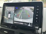 空から車を見たような「アラウンドビューモニター」!車の周りが一目で確認できるので、小さなお子様や障害物があっても安心して乗ることができます♪