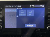 【ナビ機能付きディスプレイオーディオ】ナビ機能搭載の他、お持ちのスマートフォンと連携して、ナビやbluetoothでの音楽再生が可能です♪デザインはもちろん操作性も良好!
