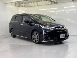 H27年 オデッセイ アブソルート・アドバンスが入庫しました。Hondaインターナビ・Bluetooth対応・マルチビューカメラ・LEDヘッドライト・両側パワースライドドア・ETC