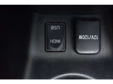 オプションのHDMI&USBソケット搭載♪