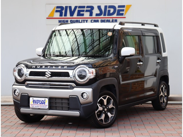 ハスラー J スタイル ターボ ワンオーナー純正8型ナビ地デジETC