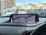 一体型ナビは車内の雰囲気にピッタリマッチ!