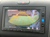後退時に車両の後ろ側をモニター画面に表示します。車庫入れなどでバックする際に後方確認ができて便利です。車庫入れが苦手な人もこれで安心。