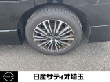 純正アルミホイール装着