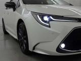 フォグランプ装着車です。暗い夜道の車両前方を明るく照らします