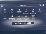 Bluetooth対応のナビです。スマートフォンにダウンロードしてある音楽を聴いたり電話も可能です!