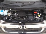 自慢のエンジンはパワードbyHONDAです。精度とバランスにこだわって、低回転からスムースなパワーを発揮します。