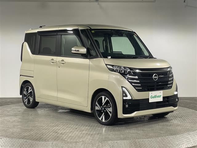 ルークス ハイウェイスター Gターボ 本革シート ワンオーナー