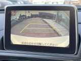 ●ガイドライン付きバックカメラ:不安な駐車もこれで安心!ガイドライン付きなので狭い箇所での駐車もラクラクです!