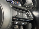 【レーダークルーズコントロール】高速道路での長距離走行が楽に!!自動で速度を保つクルーズコントロールが、衝突軽減システムと連携し、前方の車両を感知して車間を保つように速度調節してくれます!!