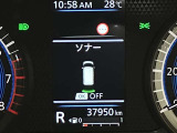 障害物を感知し知らせてくれるので安心です♪