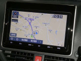 【9インチ純正ナビ】純正ナビを装備。タッチパネル式で使いやすく、詳細地図により目的地をピンポイントで設定できます。初めての道でも迷いにくく、ロングドライブも快適ですよ♪