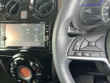 ステアリングスイッチでオーディオをコントロール出来ます。