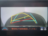 バックガイドモニターで、後方を確認しながら安心して駐車することが出来ます。運転初心者も熟練者も必須の機能ですよ!
