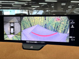 【360&deg;ビューモニター】専用のカメラにより、上から見下ろしたような視点で360度クルマの周囲を確認することができます☆死角部分も確認しやすく、狭い場所での切り返しや駐車もスムーズに行えます。