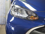 LEDヘッドライトです。デザイン性がよくとても明るいので、夜間の走行や悪天候でも安心です。