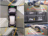 360度ビューと前後障害物センサーで安心、センサーと連動したモニターで駐車シーンをサポートいたします。