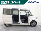 広い開口部&低い床で乗り降りラクラク♪