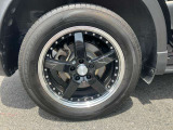 社外18インチアルミホイールです