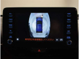 パノラミックビューモニター 車両上空より写したような画像をモニターに表示☆車庫入れや、幅寄せなどに大変便利な機能です。
