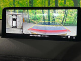 【360&deg;ビューモニター】専用のカメラにより、上から見下ろしたような視点で360度クルマの周囲を確認することができます☆死角部分も確認しやすく、狭い場所での切り返しや駐車もスムーズに行えます。