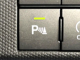 【クリアランスソナー】バンパーに付いたセンサーが障害物を検知!一定の距離に近づくとアラートで教えてくれます♪狭い駐車スペースや車庫入れ時も安心ですね☆