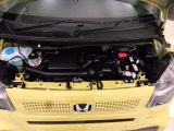 自慢のエンジンはパワードbyHONDAです。精度とバランスにこだわって、低回転からスムースなパワーを発揮します。