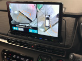マルチビューカメラシステム搭載で駐車が苦手な方も全方向を確認しながらの駐車が可能です!カメラは選択可能でフロントだけサイドだけ等便利にご使用いただけます!