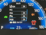 視認性の良いメ-タ-を採用しており、快適なドライブをサポ-トします♪